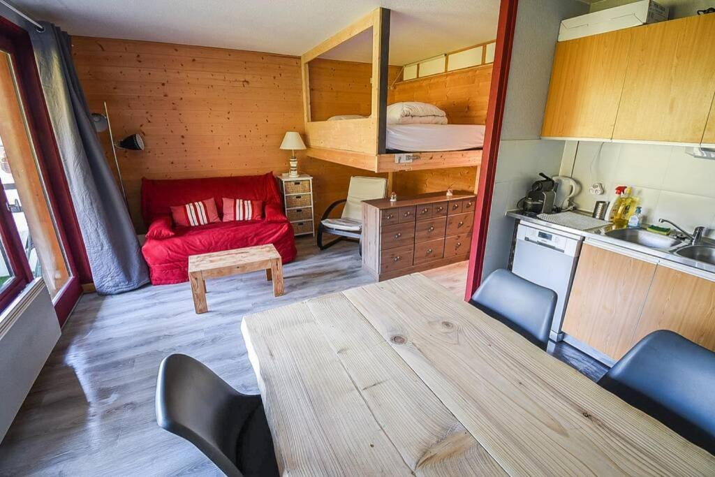 Le Relai S31 - Grand Et Lumineux Studio Avec Coin Montagne 4-6 Pers, Tout Equipe, Avec Wifi, A 30M Des Pistes Avec Un Grand Balcon, Draps Non Compris Saint-Jean-dʼAulps 外观 照片