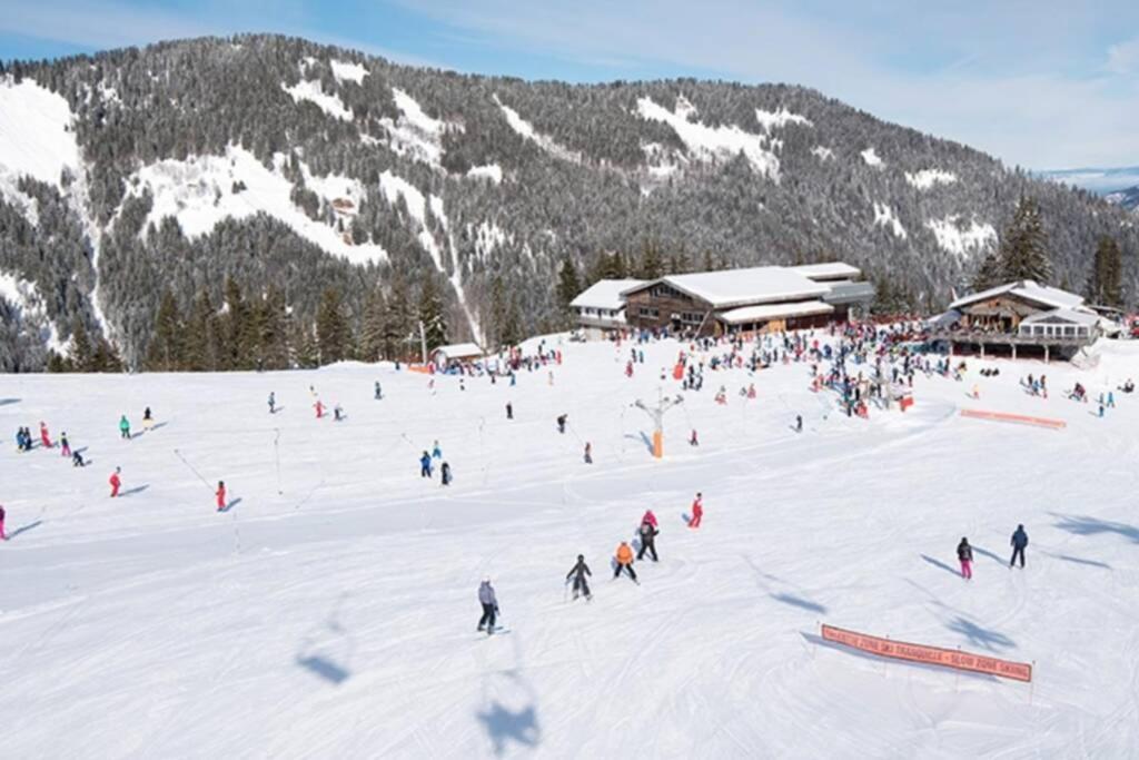 Le Relai S31 - Grand Et Lumineux Studio Avec Coin Montagne 4-6 Pers, Tout Equipe, Avec Wifi, A 30M Des Pistes Avec Un Grand Balcon, Draps Non Compris Saint-Jean-dʼAulps 外观 照片