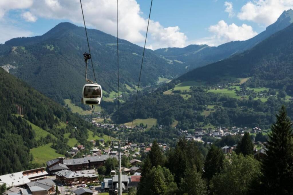 Le Relai S31 - Grand Et Lumineux Studio Avec Coin Montagne 4-6 Pers, Tout Equipe, Avec Wifi, A 30M Des Pistes Avec Un Grand Balcon, Draps Non Compris Saint-Jean-dʼAulps 外观 照片