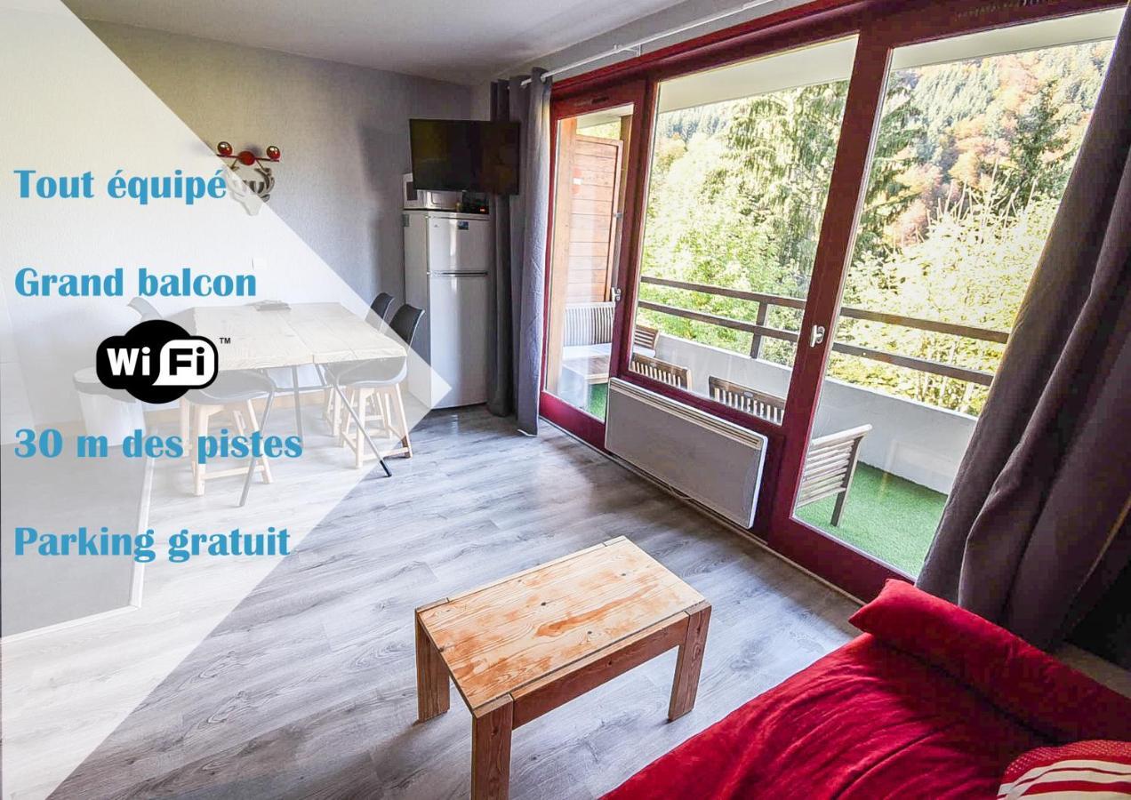 Le Relai S31 - Grand Et Lumineux Studio Avec Coin Montagne 4-6 Pers, Tout Equipe, Avec Wifi, A 30M Des Pistes Avec Un Grand Balcon, Draps Non Compris Saint-Jean-dʼAulps 外观 照片